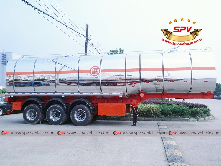 Aluminum Chemical Tank Semitrailer - RS